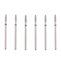 MZCMSL tapered barrel cuticle drill bit set with case for precise nail prep on the go.