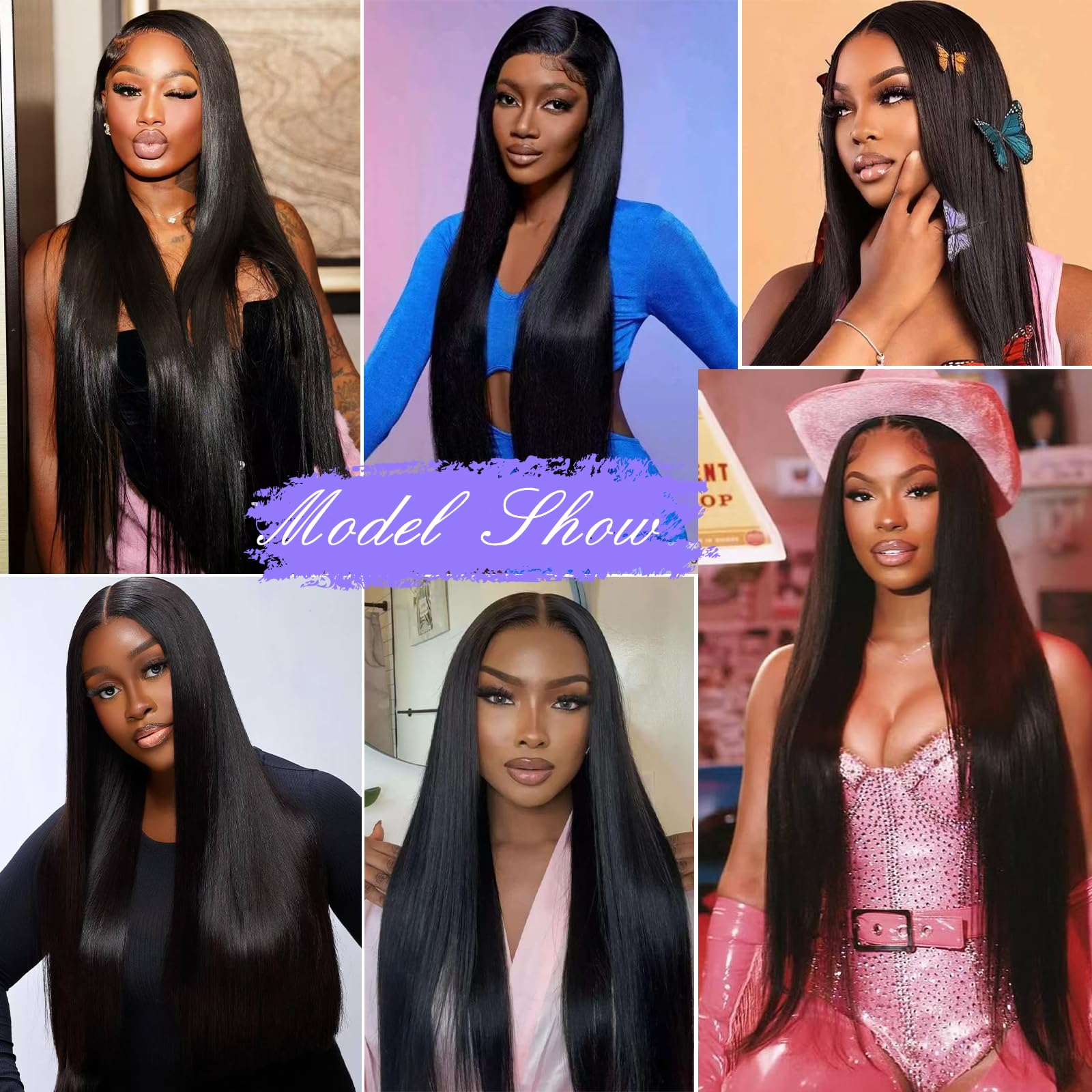 HD lace frontal detail enhances invisible scalp appearance for light and dark skin tones