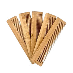 N12 Products bamboo pocket comb set beard: smooth glide for facial grooming on the go.