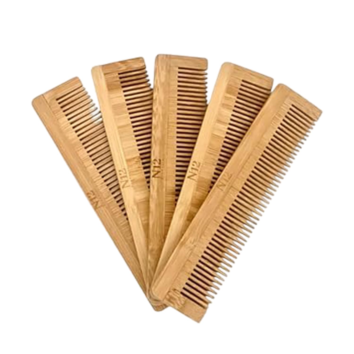 N12 Products bamboo pocket comb set gift-ready: ideal present for someone who cares about grooming.
