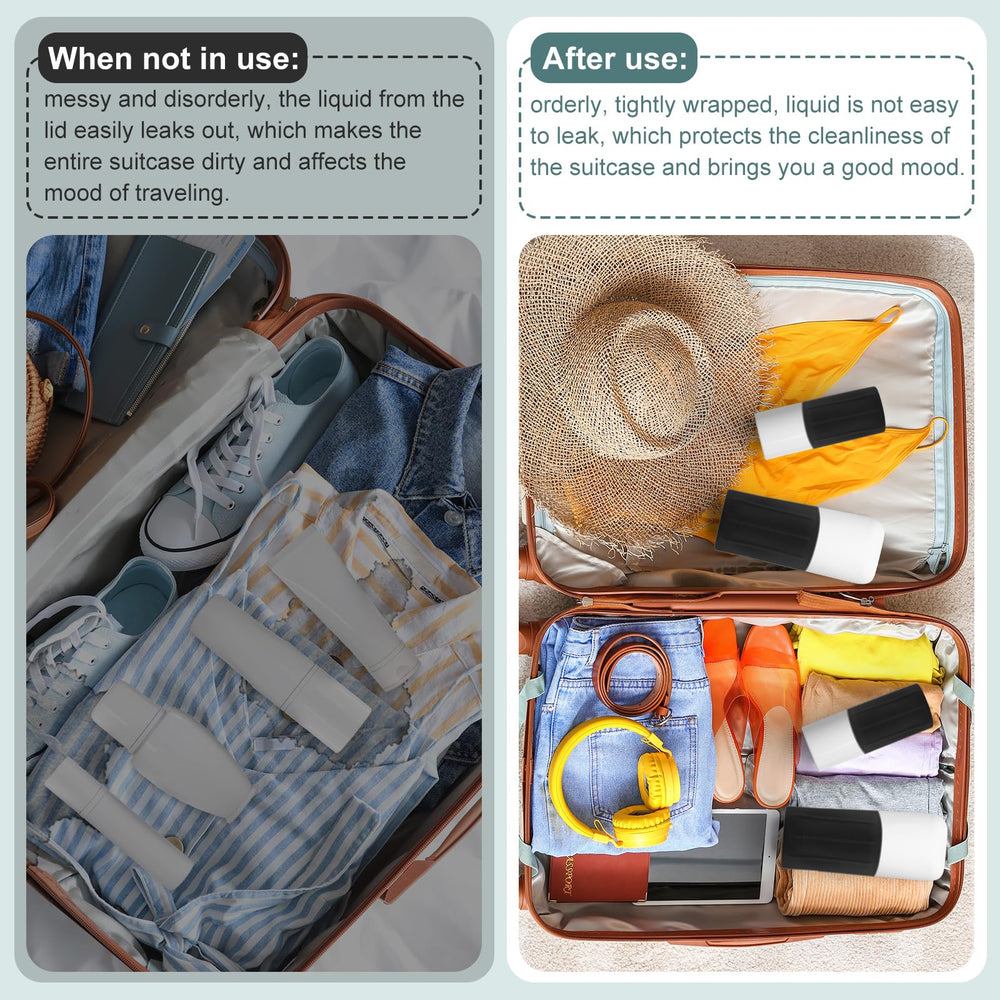 NACHLYNN bottle cover shown in an office or travel setup
