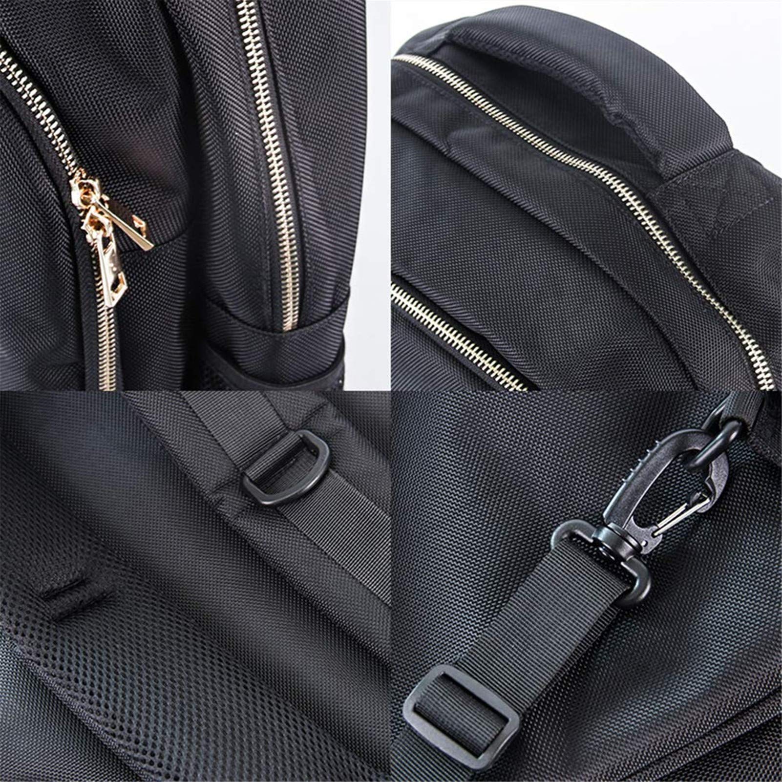 NADAENMF Barber Organizer front pocket for easy access to combs and sprays.