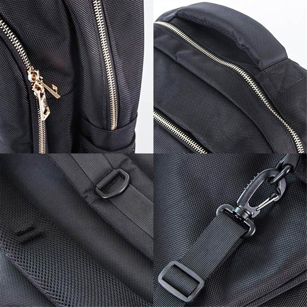 NADAENMF Barber Organizer front pocket for easy access to combs and sprays.
