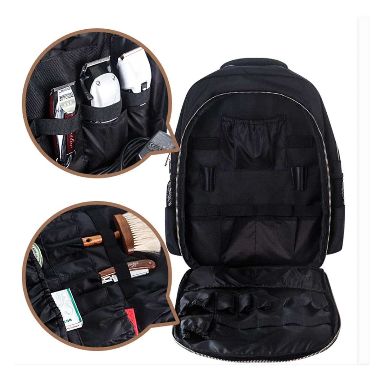 NADAENMF Barber Organizer travel-ready design supports busy professionals on the move.
