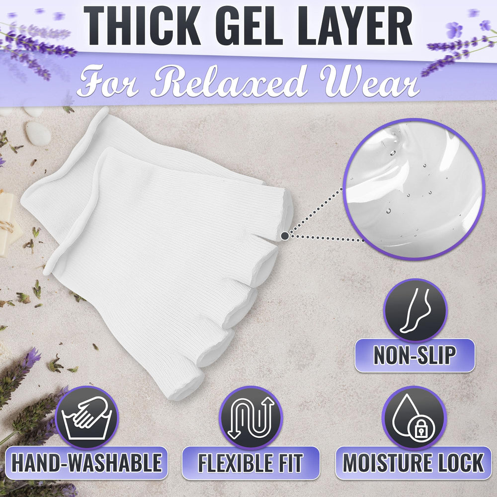 NADOBA gel layer softens dry skin while you moisturize.