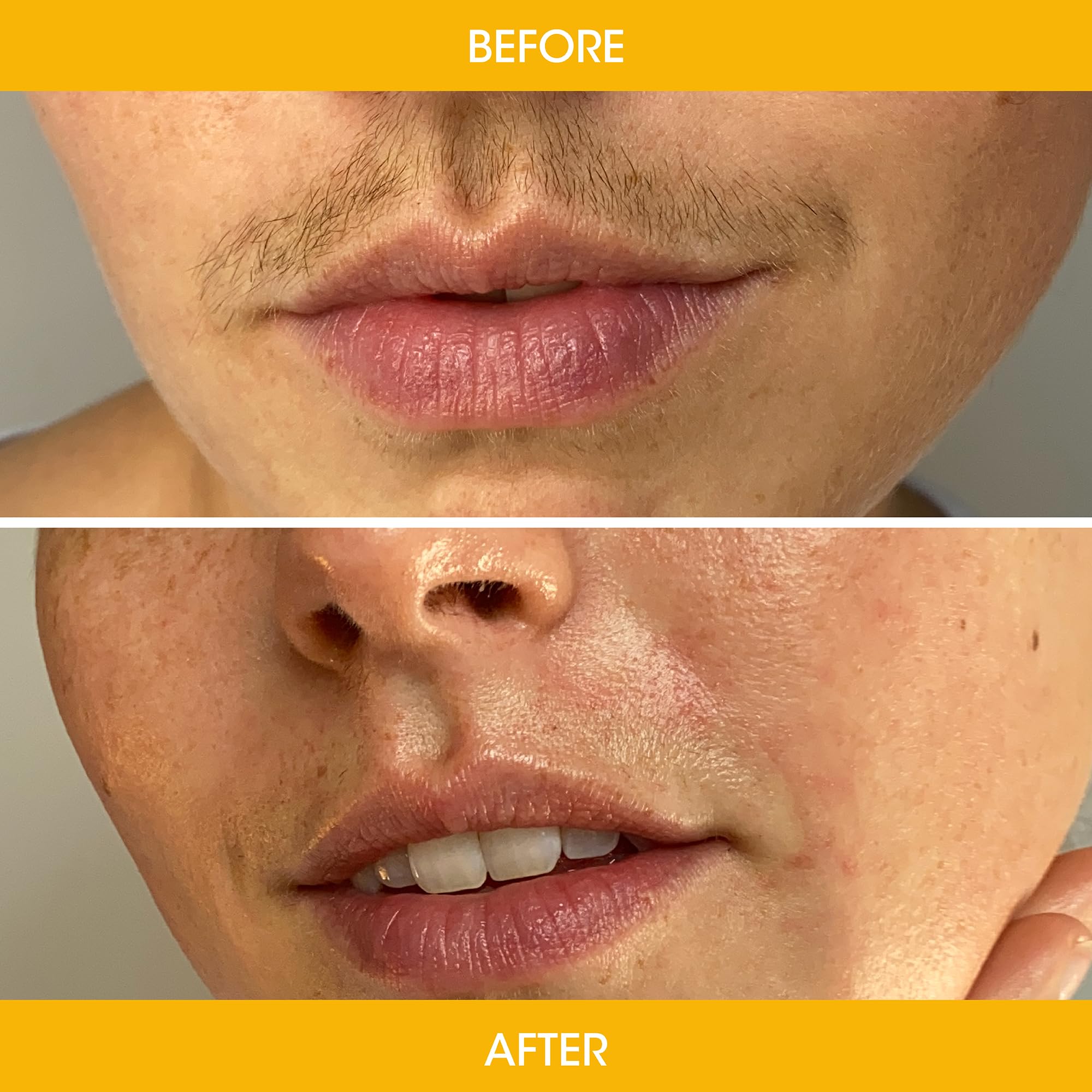 Nad's wax strips for between eyebrows provide gentle shaping