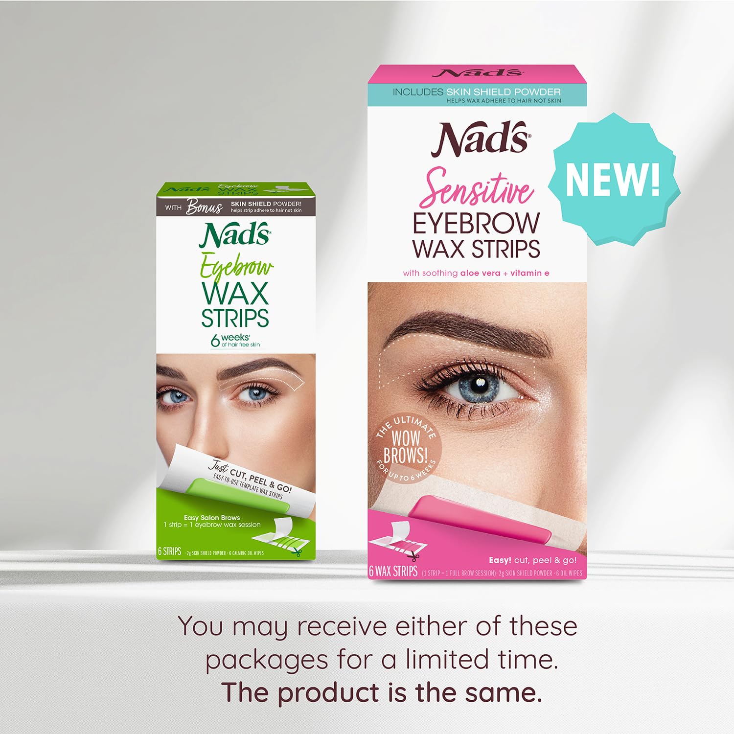 Nad's Calming Oil Wipes soothe skin after waxing.