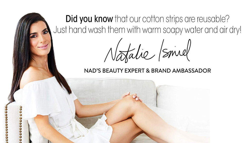 Nad's cruelty-free vegan waxing kit for ethical beauty routines.