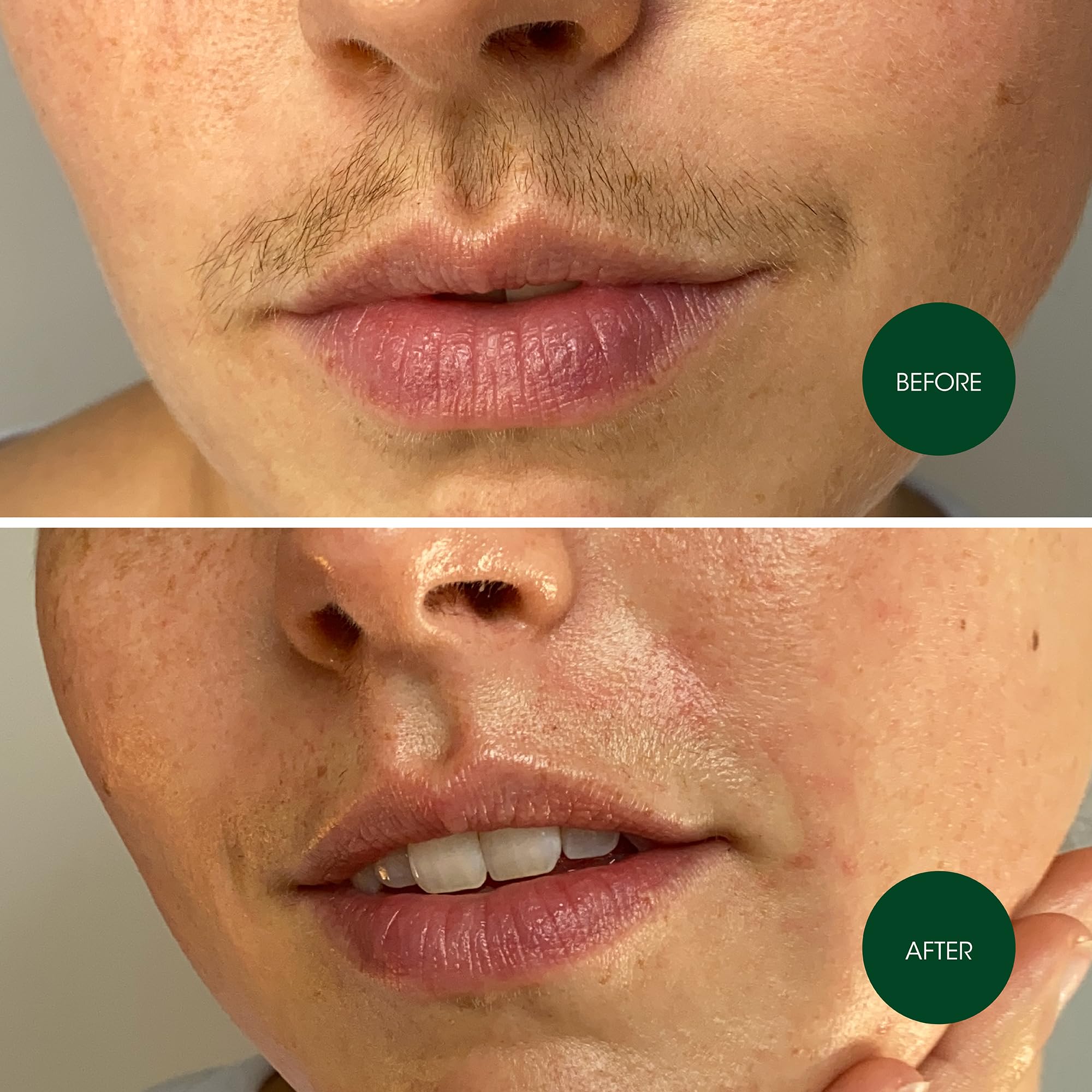 Nad's Facial Wax Strips for fingers and toes for fine hair removal
