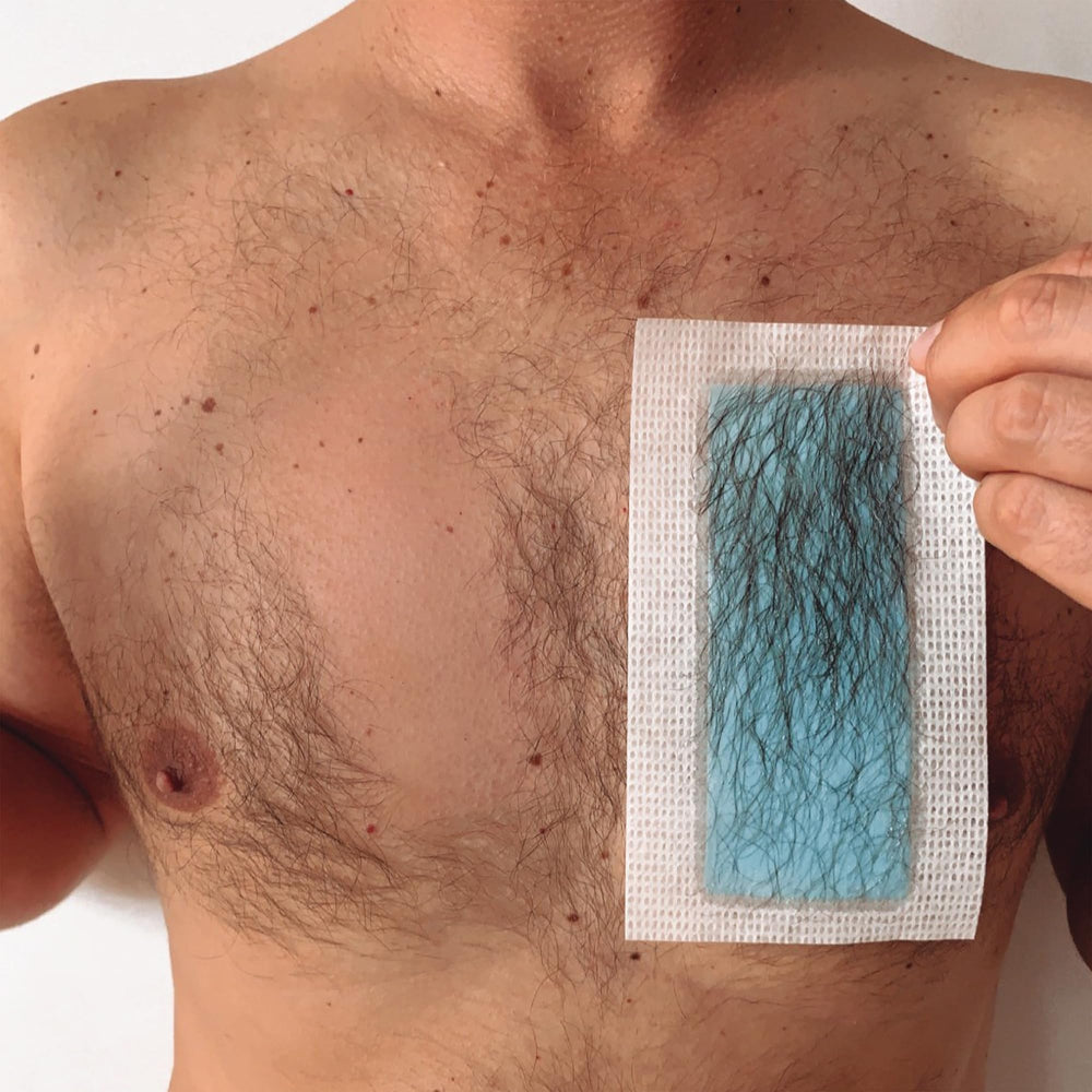 Nad's For Men contour weave paper detail highlights sturdy yet flexible strips.