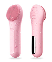 Nagacoola CLIE face brush soft silicone enables gentle cleansing.