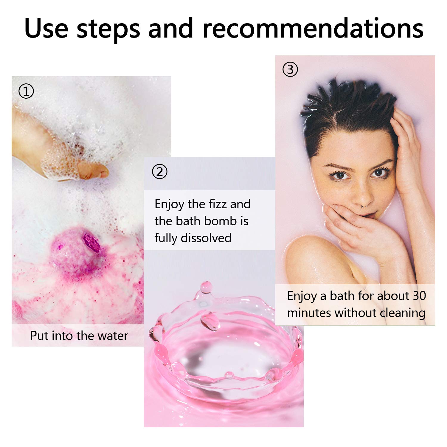 Nagaliving bath bombs with natural oils emphasize skin-nourishing ingredients