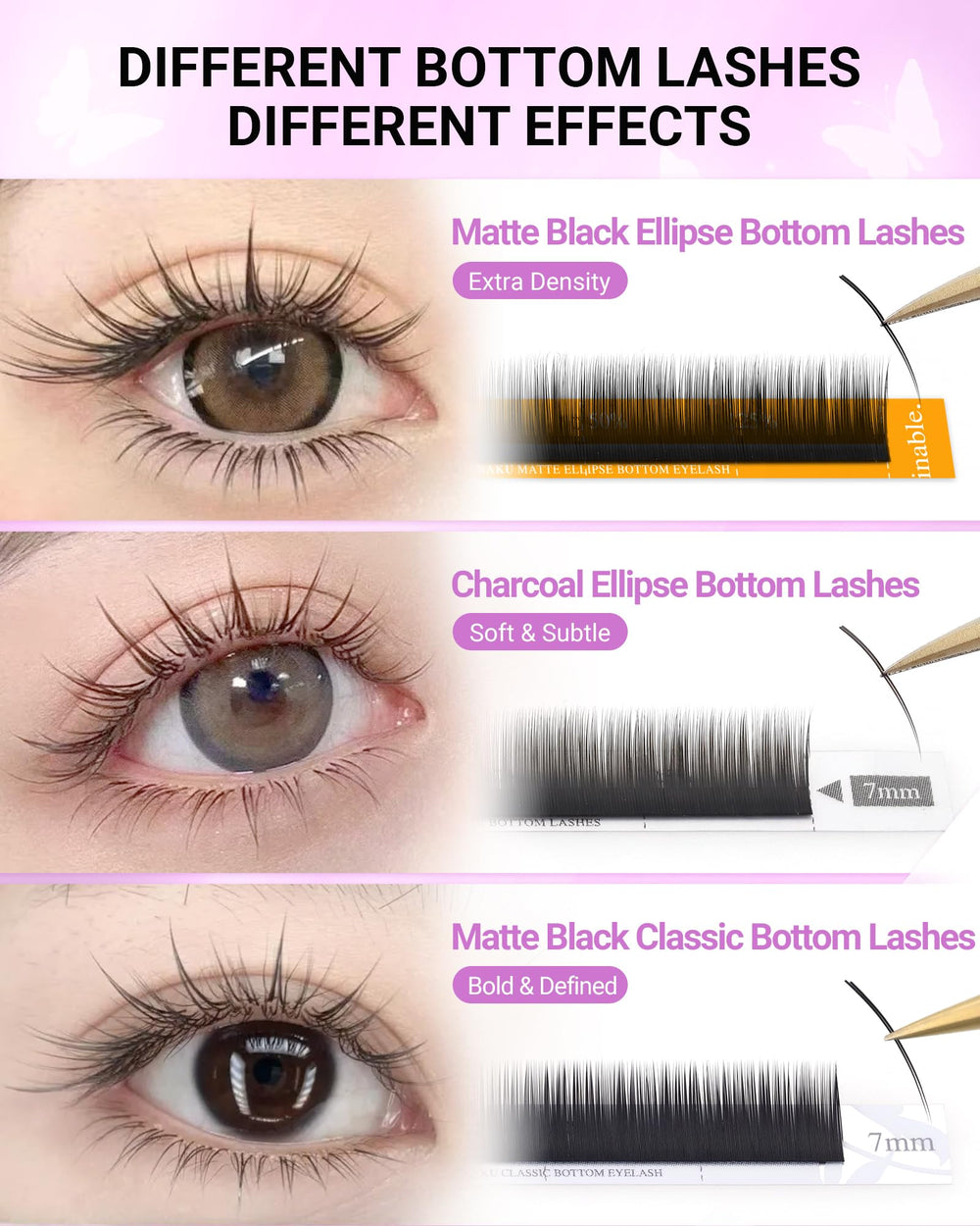 NAGARAKU ideal for lash artists to craft classic, wispy, or hybrid looks.
