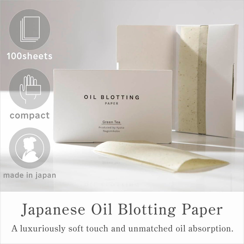 Nagomi Kobo green tea washi paper closeup showing ultra-soft texture.