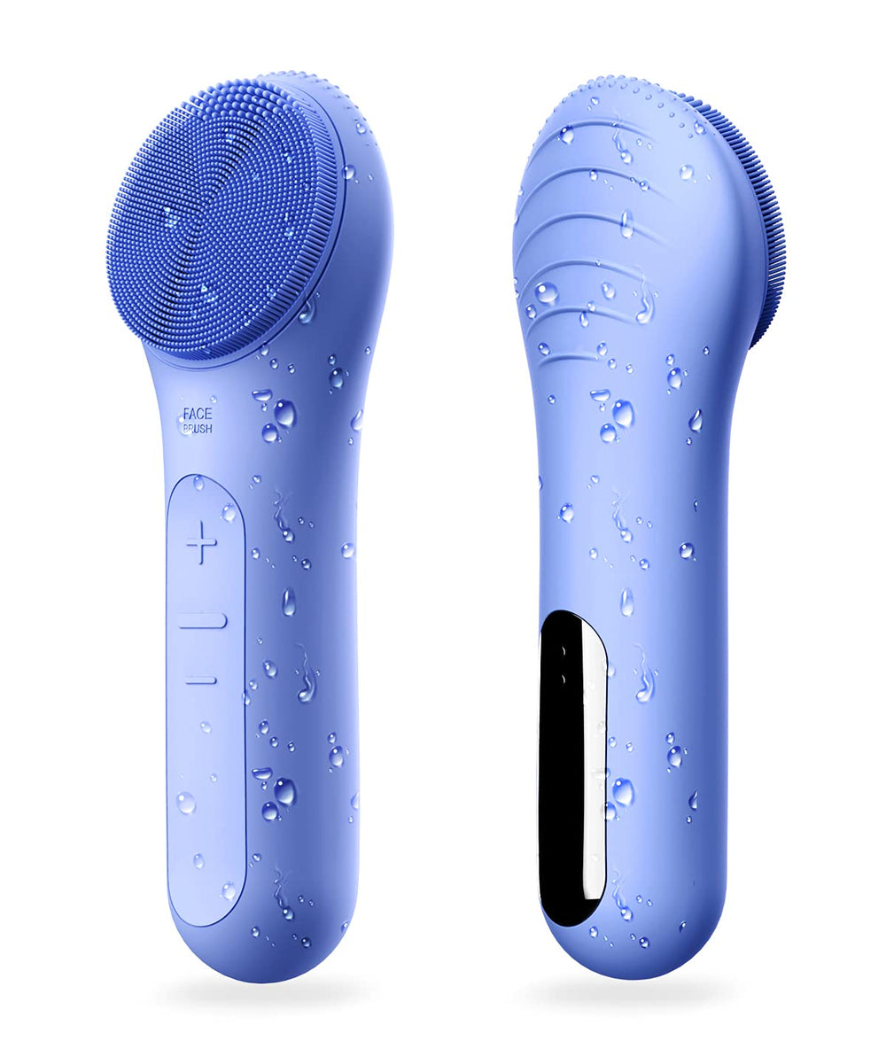 NågraCoola CLIE facial cleansing brush blue for gentle cleansing and pore refresh