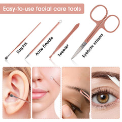 Nail Clippers and Beauty Tool 12 in 1 ergonomic design for comfortable trimming