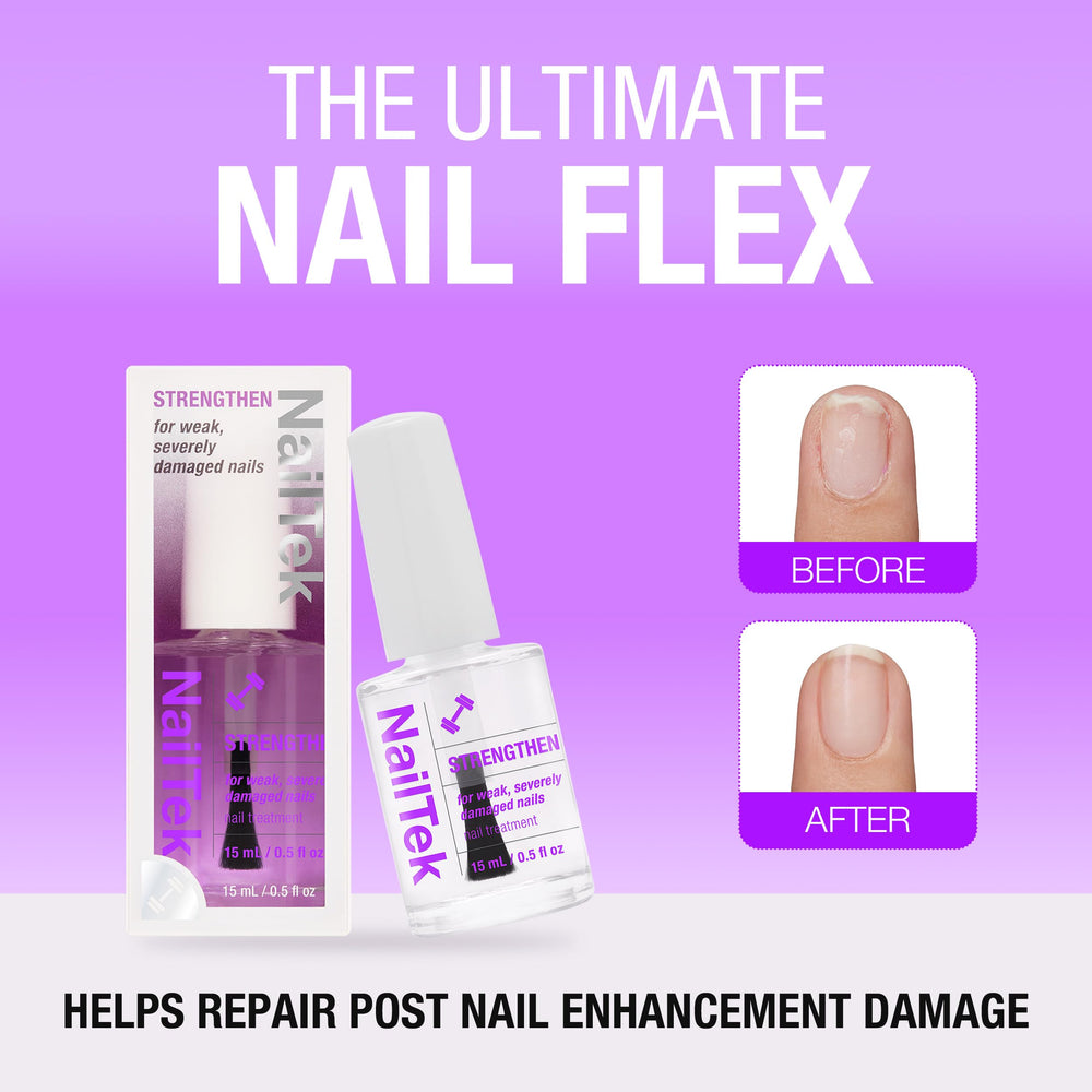 Nail Tek Formula 4 Xtra, textura enriquecida que hidrata y fortalece