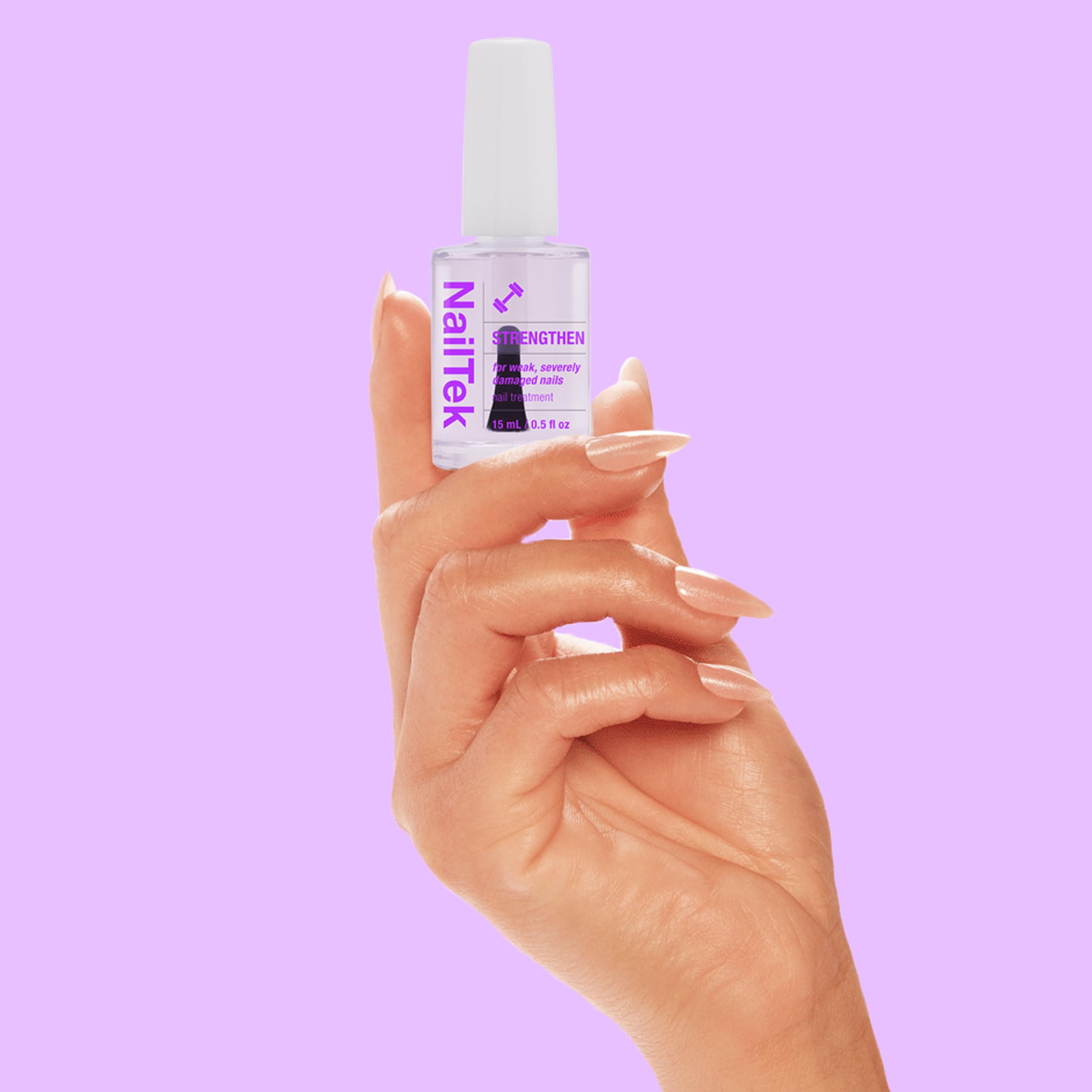 Nail Tek Rescue System base coat compatibility for polish adherence