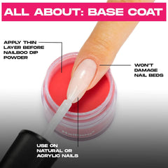 Nailboo kit líquido dip: variedad de líquidos para manicura en casa.
