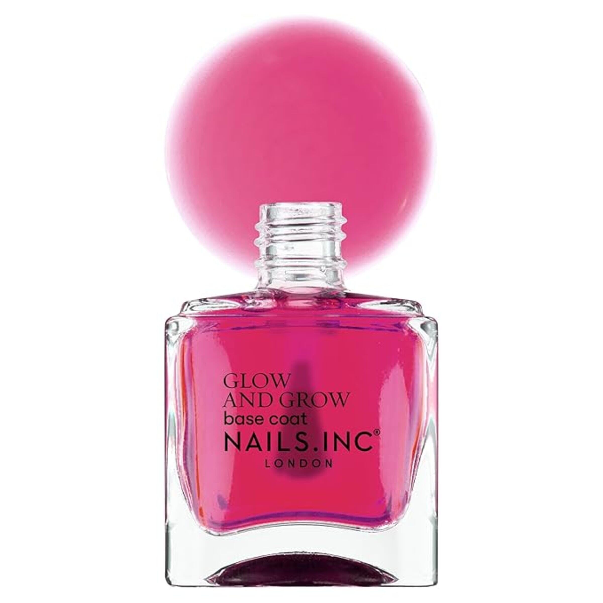 Nails.INC on-the-go quick-dry application demonstrates fast results.