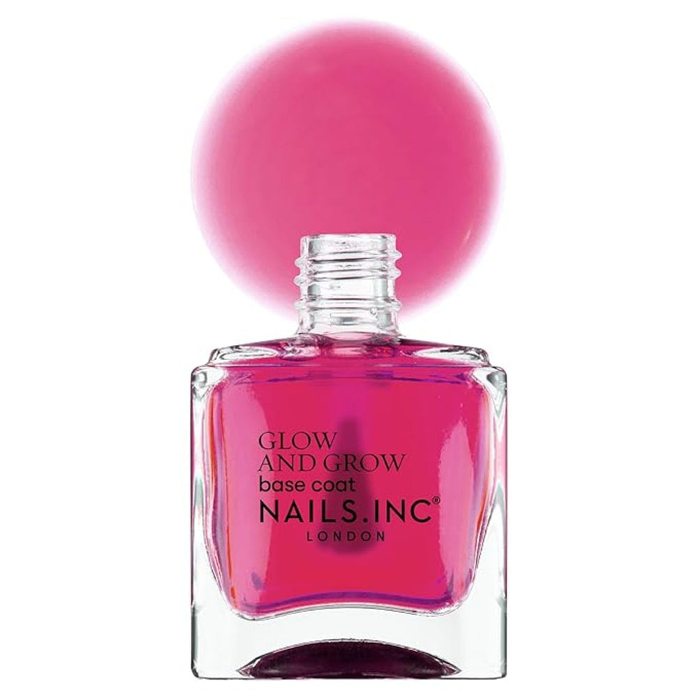 Nails.INC on-the-go quick-dry application demonstrates fast results.