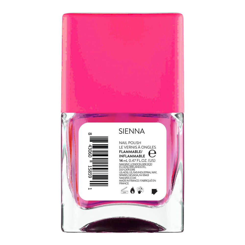 Nails.INC vegan polish delivers shine with chip resistance.