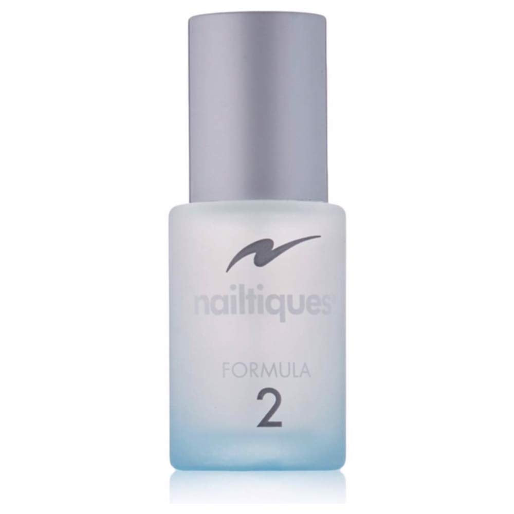 Botella de Nailtiques Formula 2 con proteína para uñas débiles.