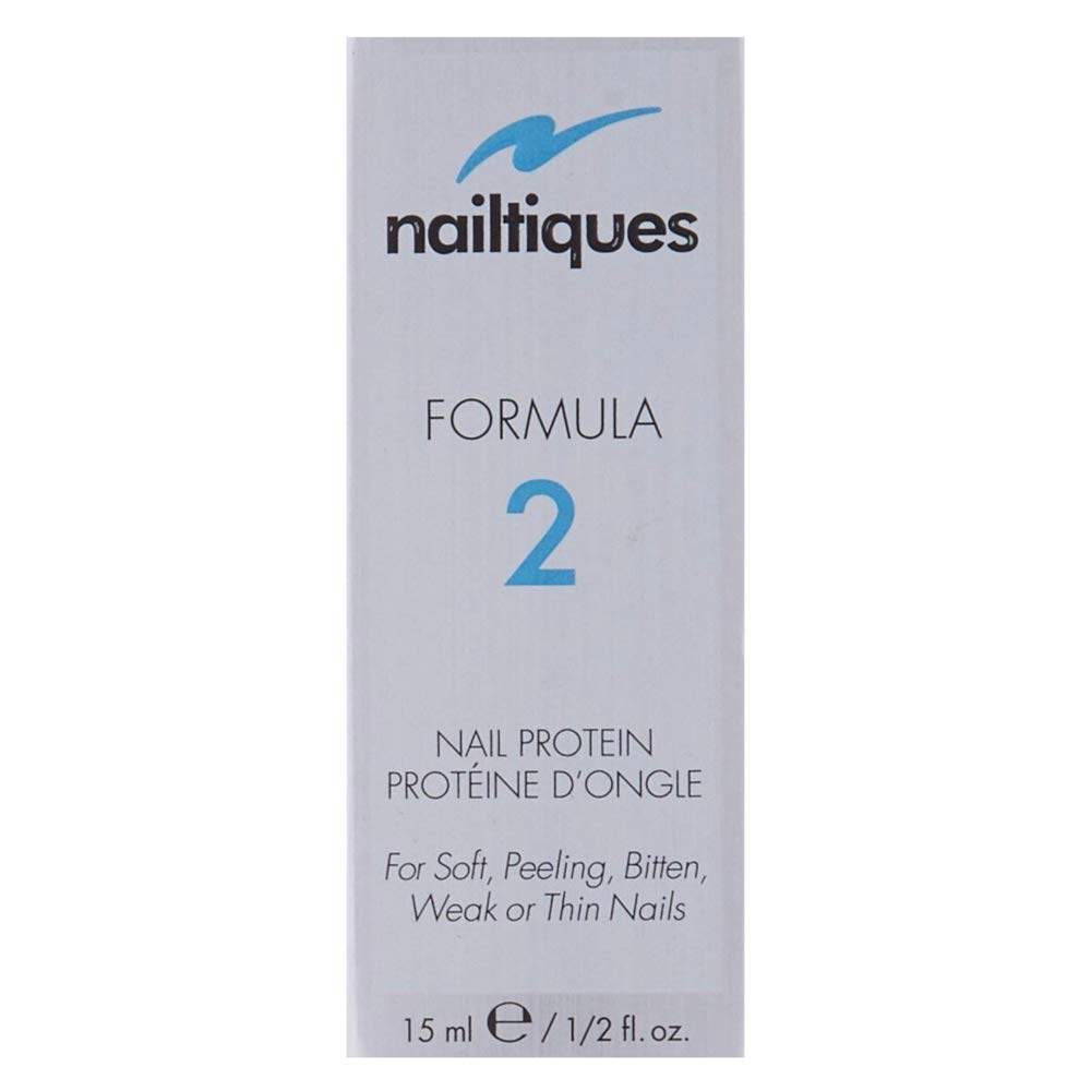 Nailtiques Formula 2 Protein, aplicación: tratamiento fácil de usar que se seca rápido.