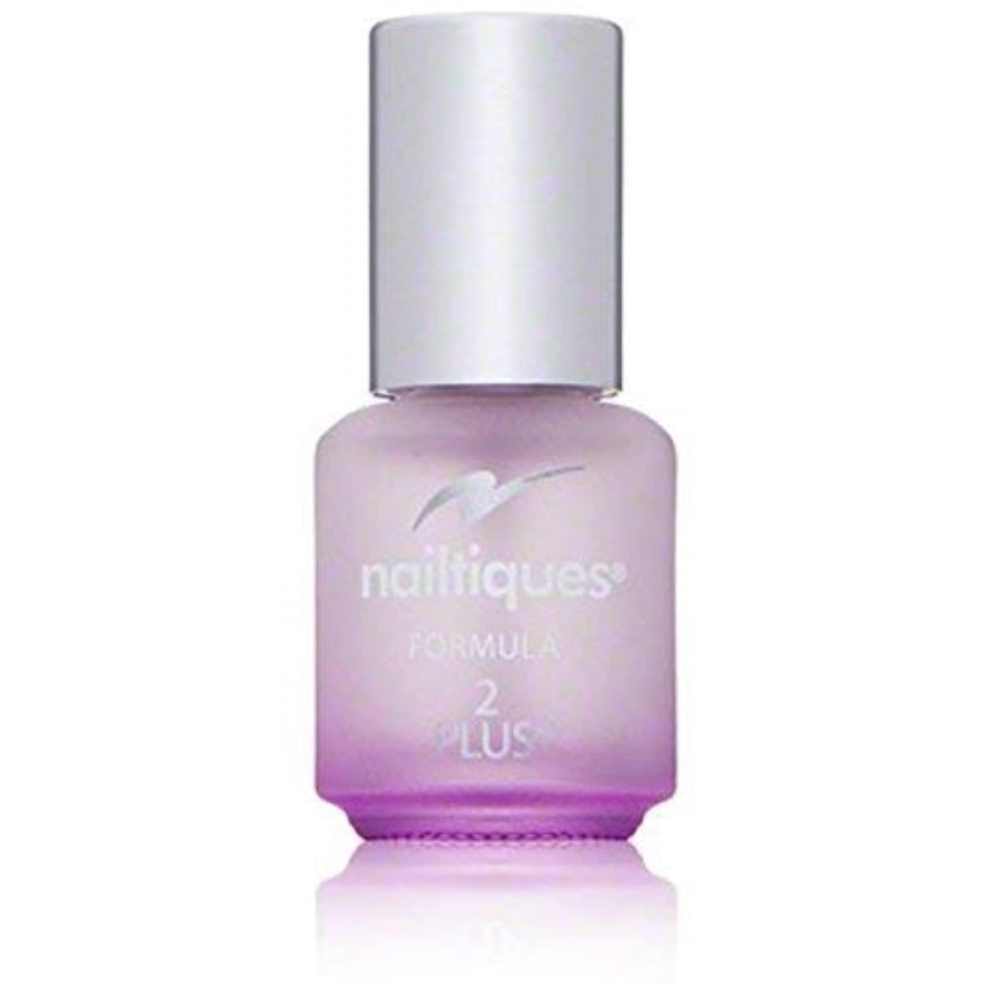 Nailtiques Nail Protein Formula 2 Plus bottle, quick-dry strengthener for durable nails.
