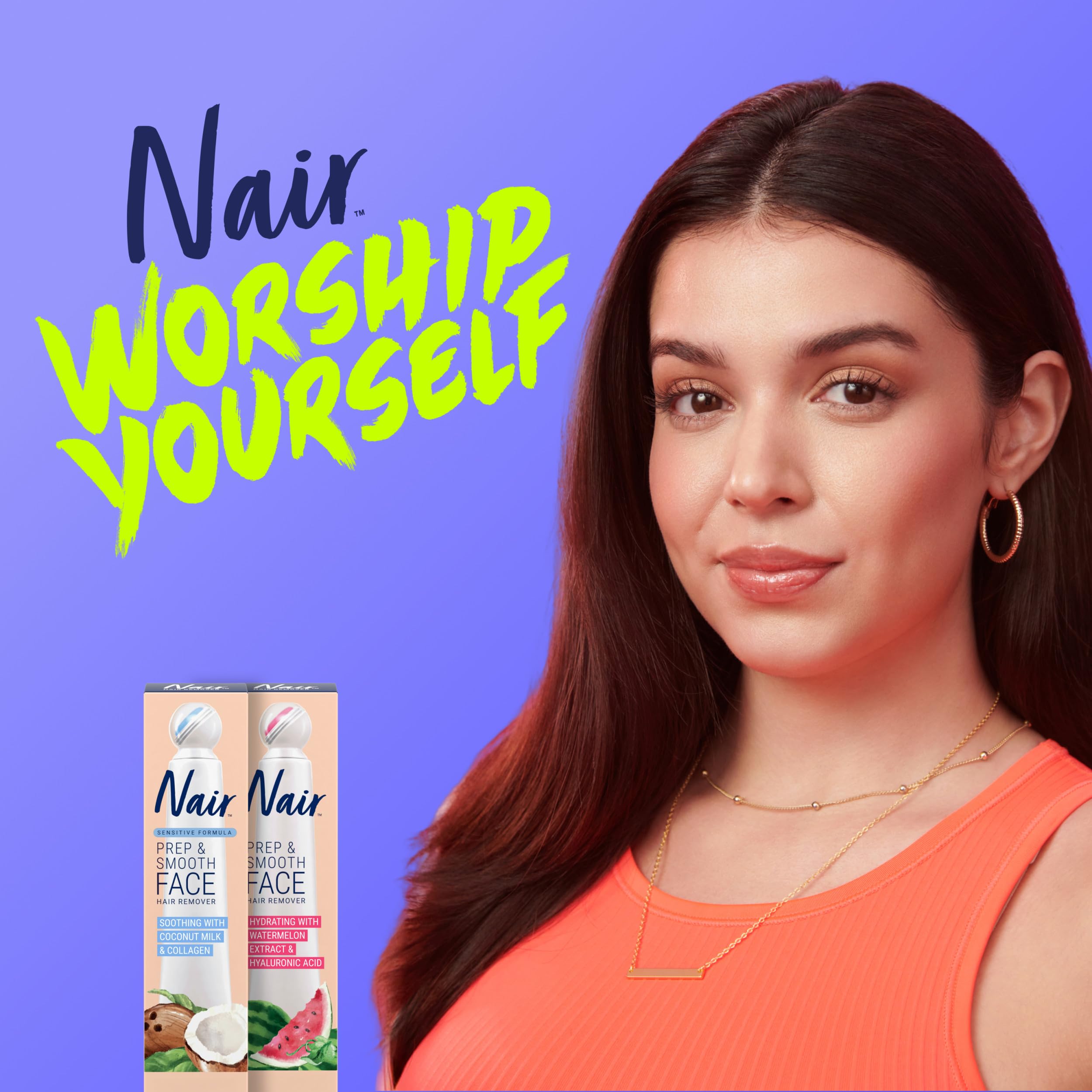 NAIR 5-minute removal suggests fast on-the-go results.