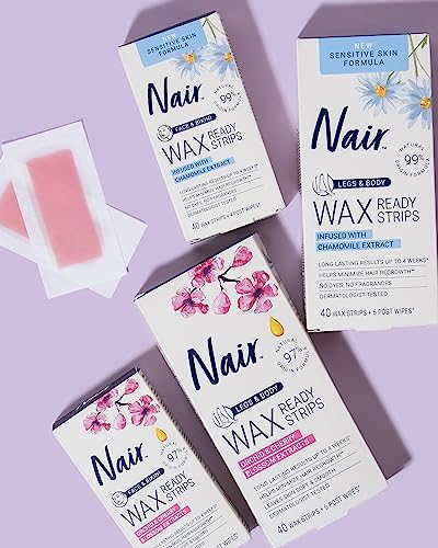 Nair Bikini area waxing demo for bikini-ready smoothness