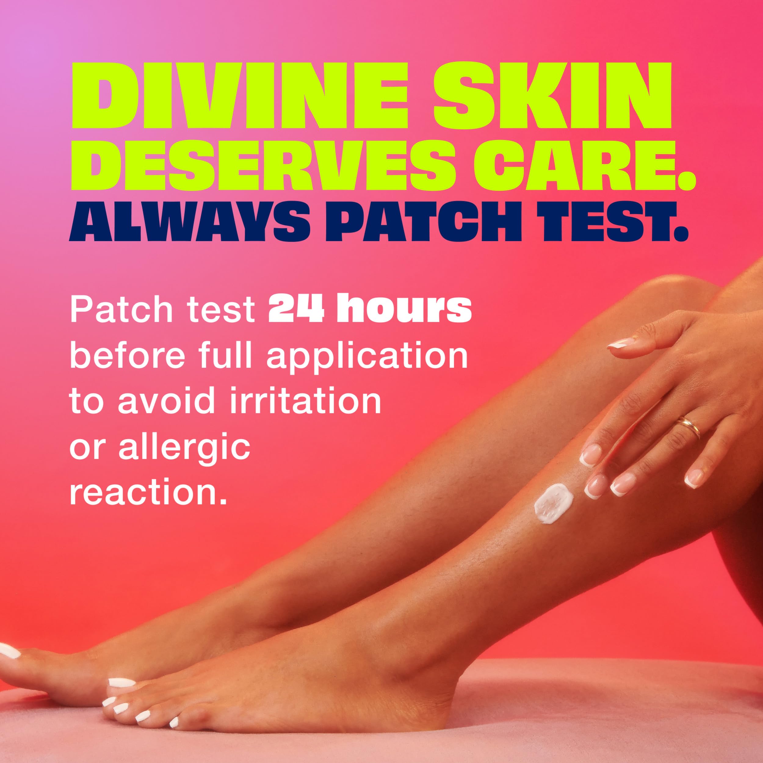 Nair Body Cream Hair Remover bikini area ready for gentle, even coverage.