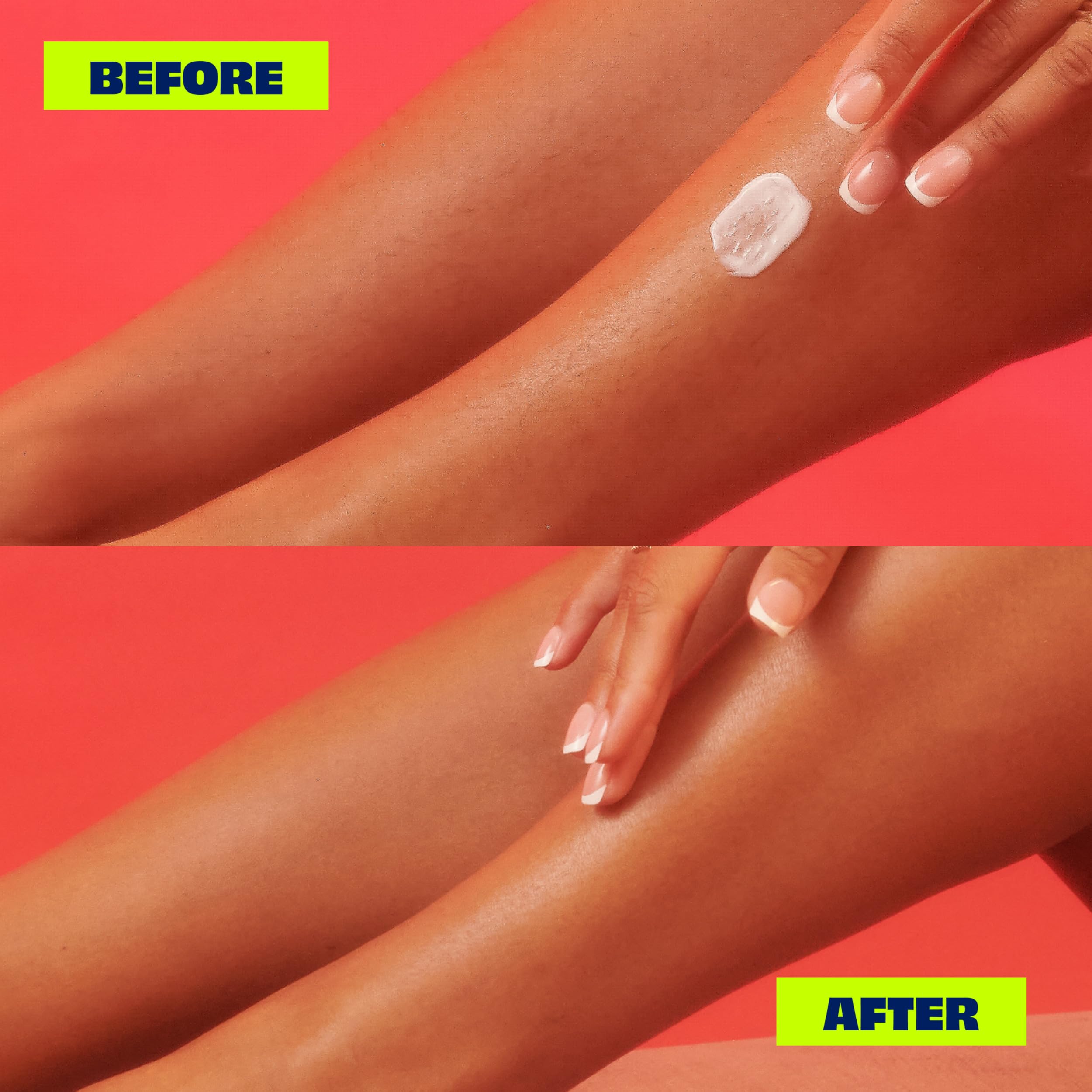 Nair Body Cream Hair Remover applying cream on underarm for easy removal.