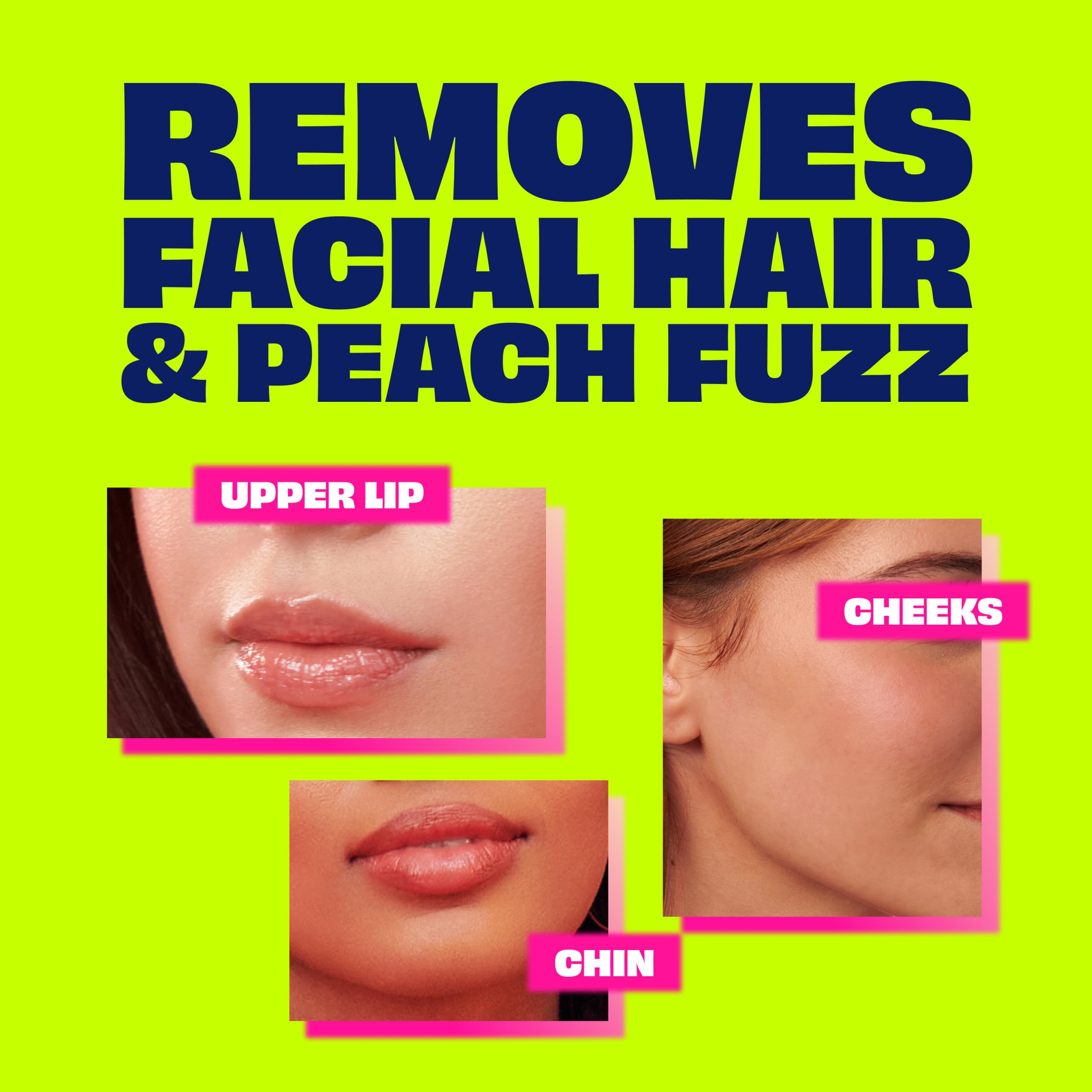 Nair with hyaluronic acid cream shown to hydrate while removing facial hair