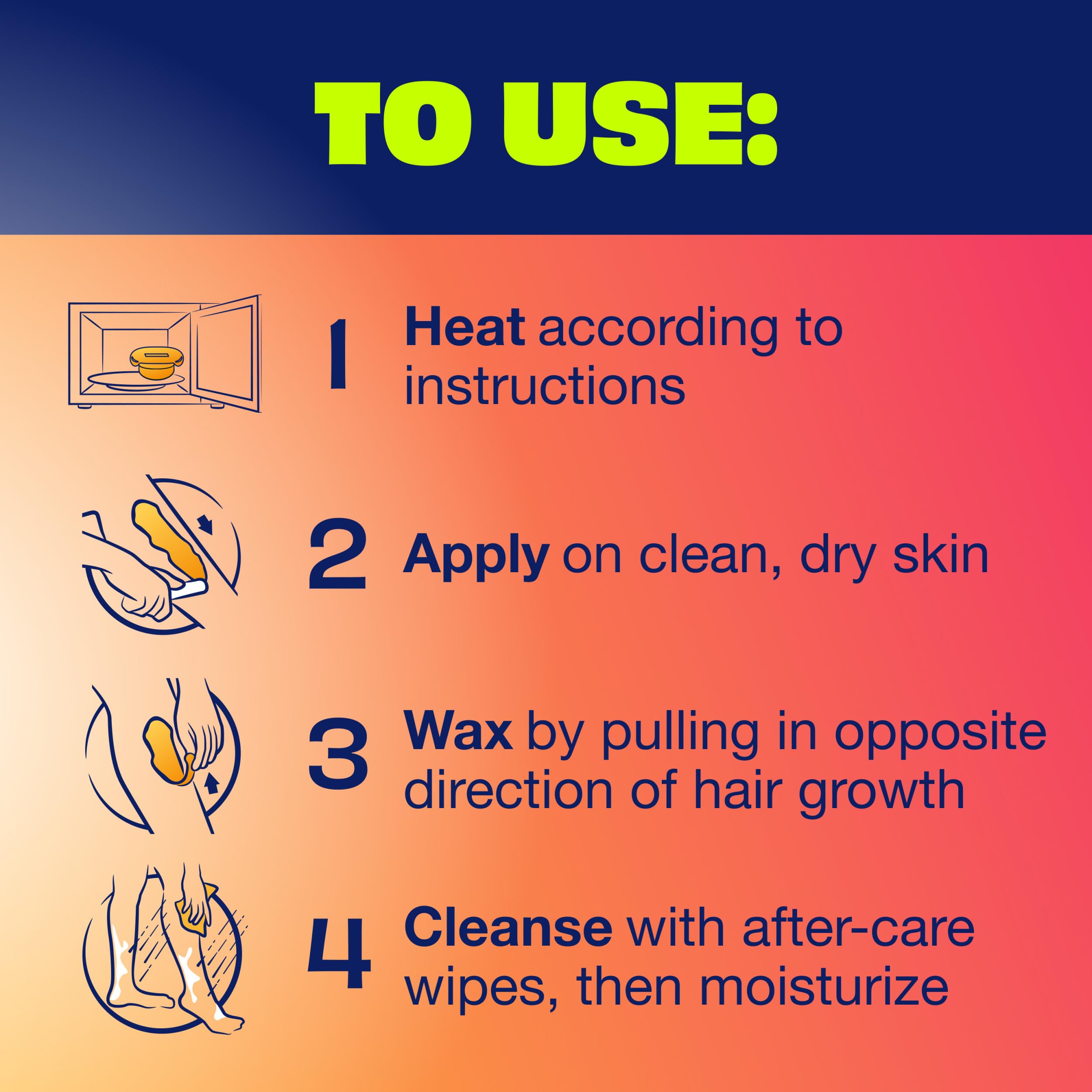 Nair Lux patch test before use to check sensitivity.