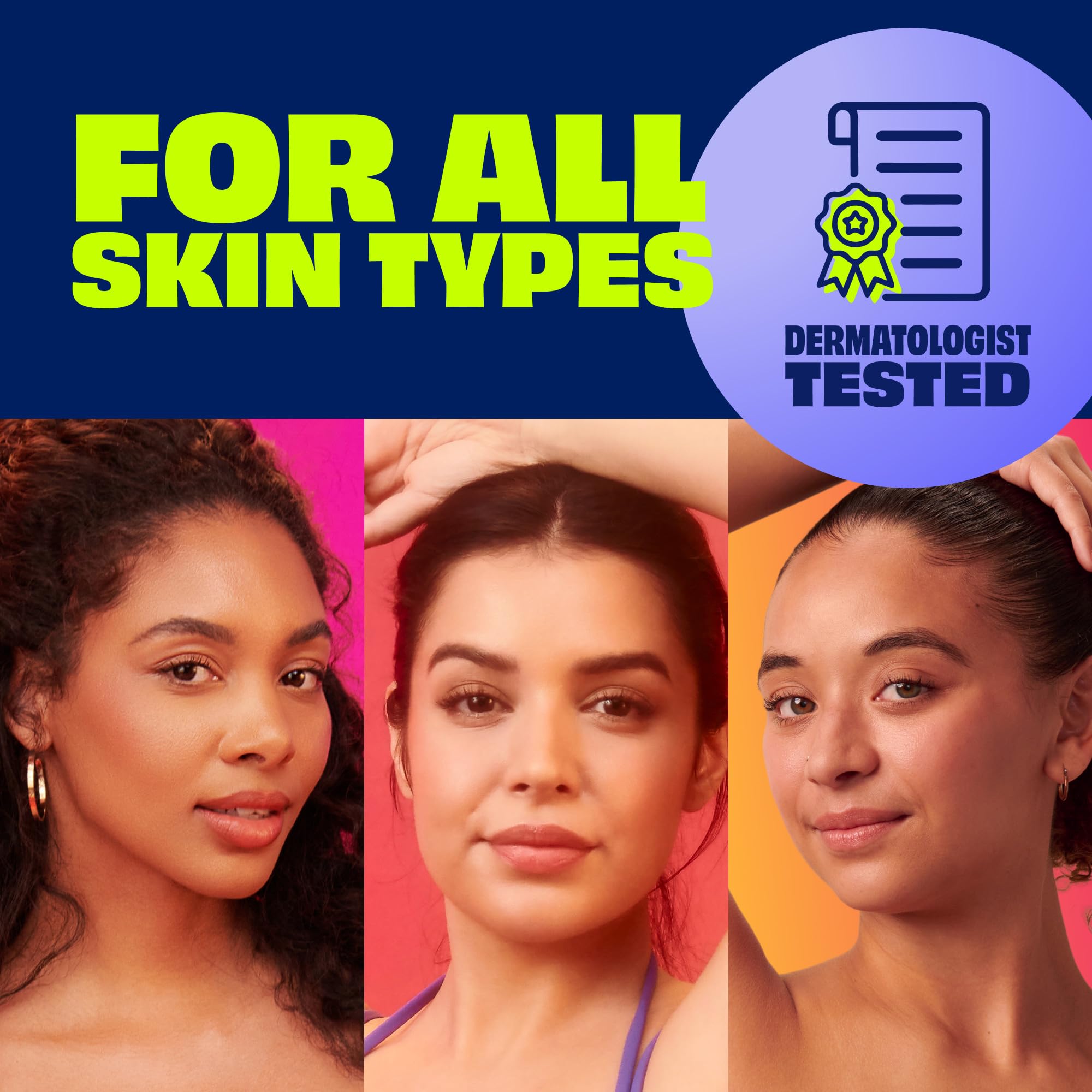 Nair post-wipes soothe skin and remove wax residue after waxing.