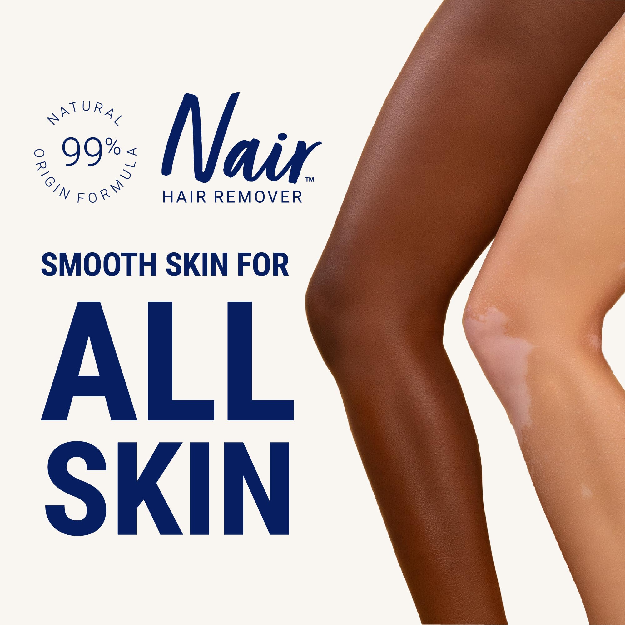 Nair Sensitive Wax Strip box front highlighting 40-count value