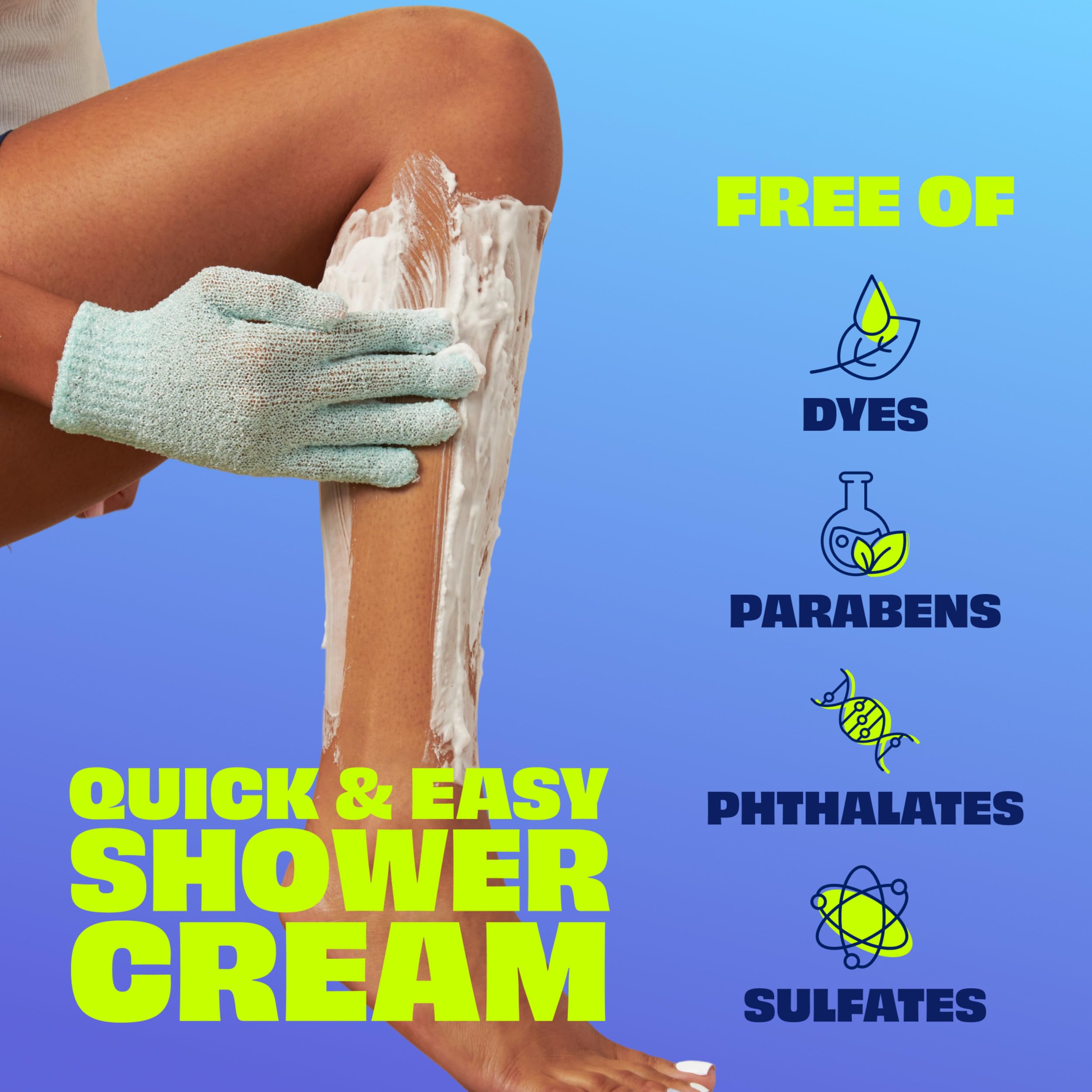 Nair Shower Cream with Moroccan Argan Oil for silky skin