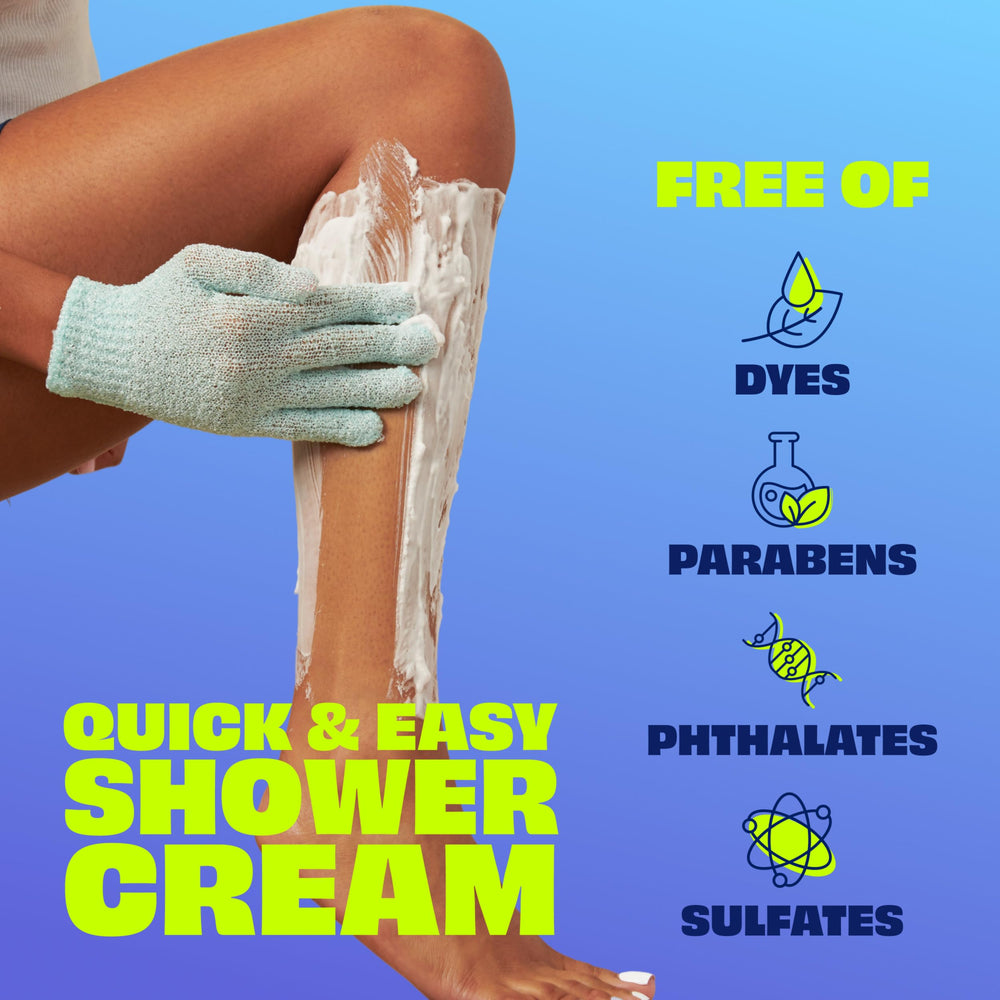 Nair Shower Cream with Moroccan Argan Oil for silky skin