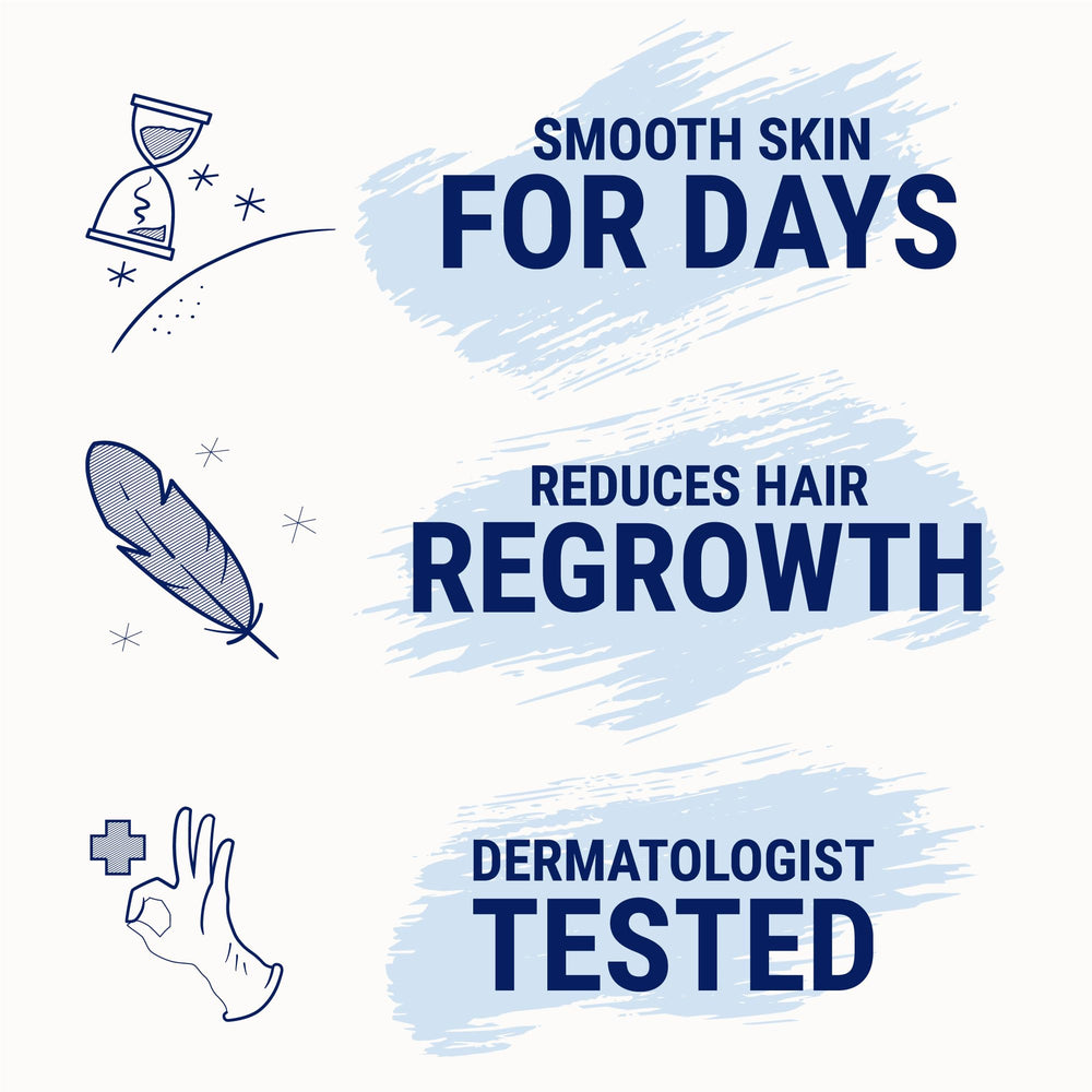 Nair Upper lip waxing demo for precise facial hair removal