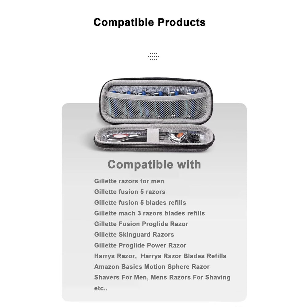 naisc razor cover compact size fits in luggage and bags.