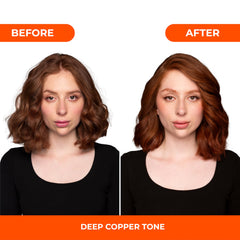 Naissant Irish Copper pigments closeup highlighting ultra high-purity color deposition.
