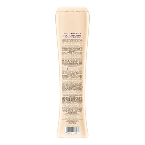 Naissant Pearl Blonde Mask bottle cap close-up highlights easy application.