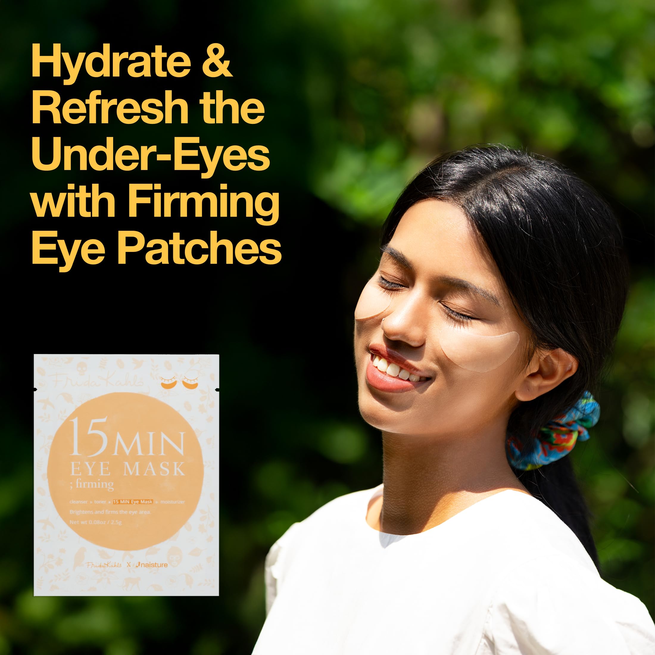 Naisture Frida Kahlo kit: empaque elegante para experiencia de spa