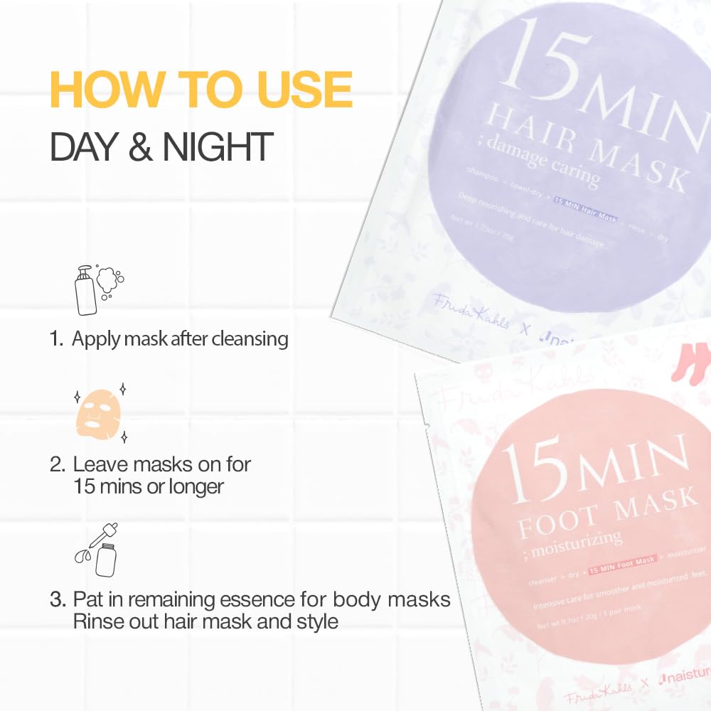Naisture Frida Kahlo kit: mascarilla de manos para piel suave