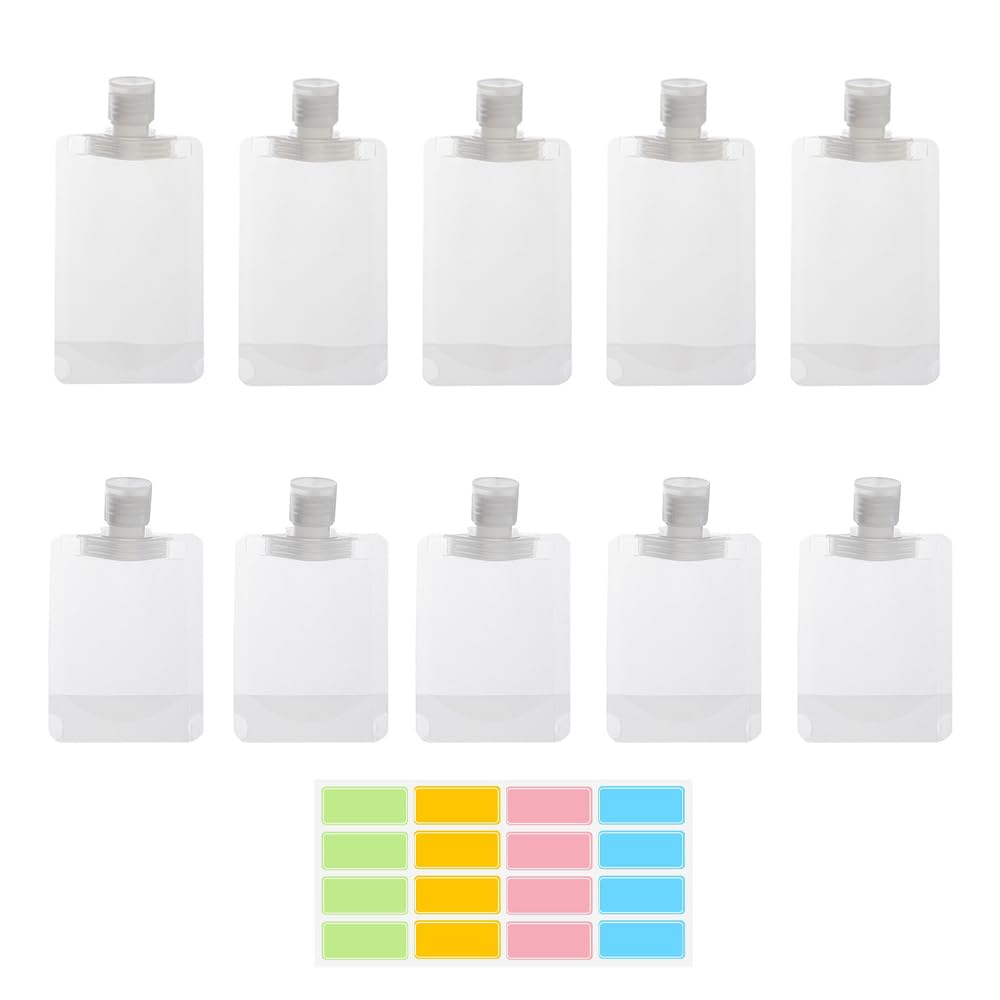 NaYiissi travel pouch 50ml with flip cap seals securely for travel.