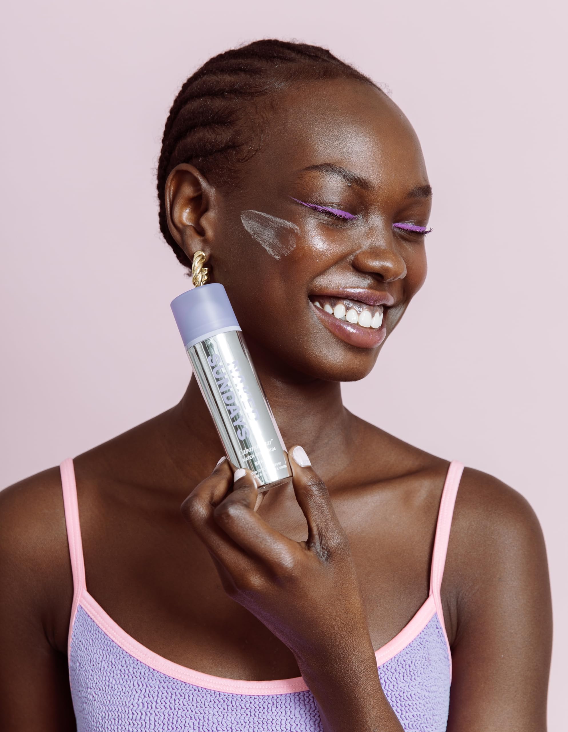 CabanaClear packaging highlighting silicone-free, weightless feel