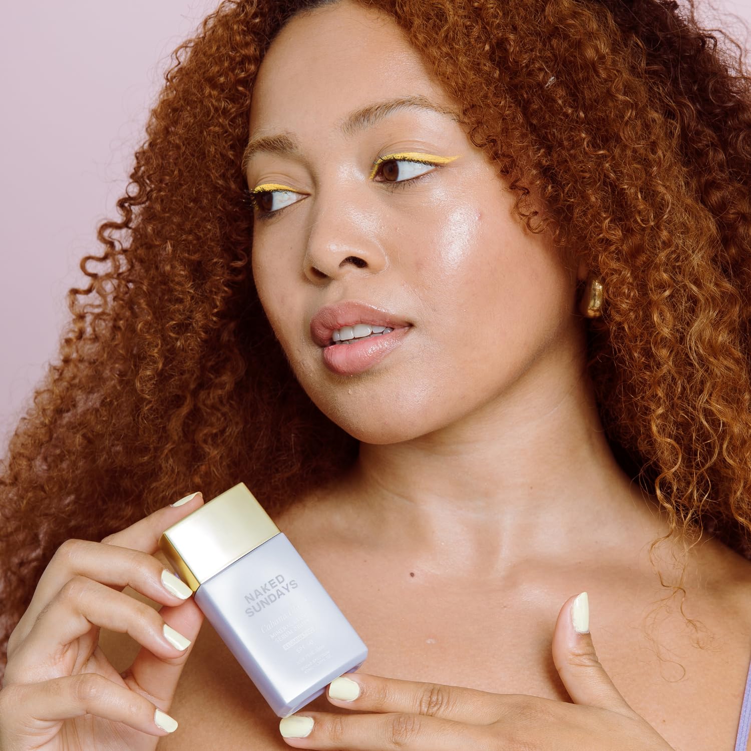 Naked Sundays CabanaGlow on skin delivering a luminous tint