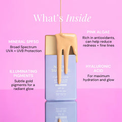 Naked Sundays CabanaGlow swirls with moisturizer for customizable radiance