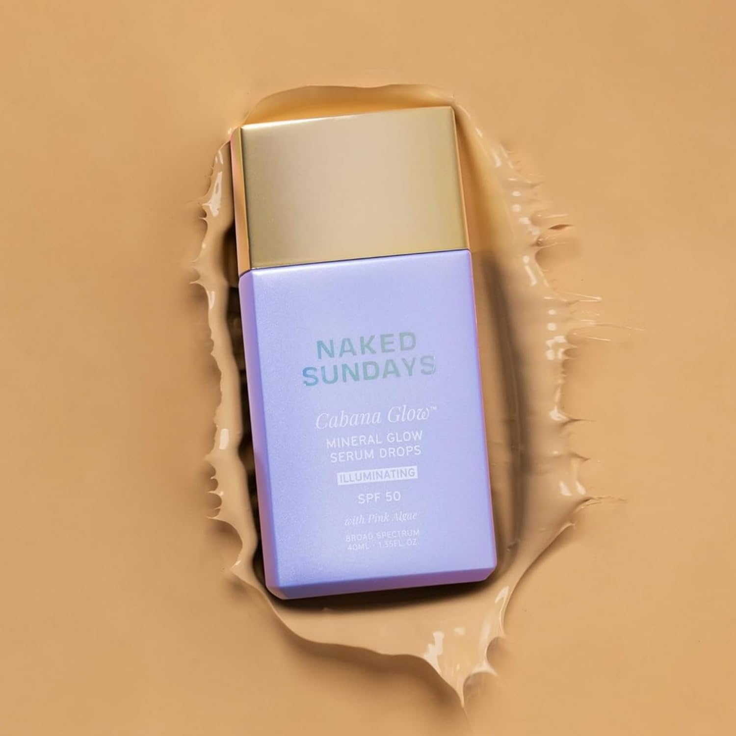 Naked Sundays CabanaGlow under makeup for a seamless luminous base